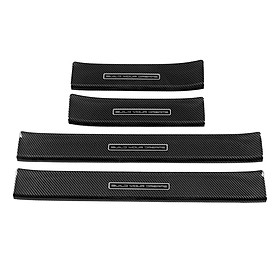 4Pcs Door Sill Plate Protector Protection Decorative for Byd Yuan Plus