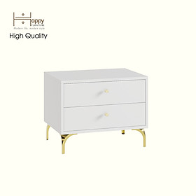 Mua HAPPY FURNITURE   Táp đầu giường 2 ngăn kéo - HAPPI  THK_267   56cm x 40cm x 44cm DxRxC