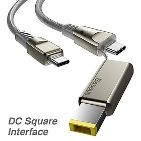 Mua Cáp sạc đa năng Baseus 100W USB C Sang DC cho laptop Lenovo/ Asus/ Toshiba (CA1T2)- Hàng chính hãng