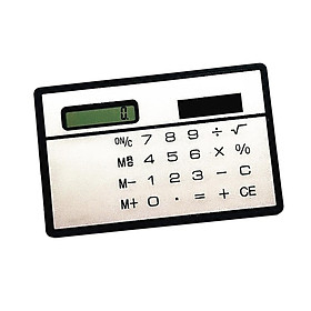 8 Digit Calculator Standard Function Calculator with Solar Powered, Big Buttons, LCD Display Screen, Pocket Calculator for Business Home Desktop