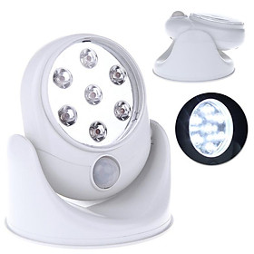 Đèn led cảm ứng phát sáng khi có tiếng động tiết kiệm điện xoay 360 độ