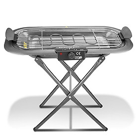 Bếp Nướng Điện Ngoài Trời Có Thể Nướng Than Cỡ Lớn, Gấp Gọn Được Phù Hợp Cho Gia Đình Đi Du Lịch, Dã Ngoại