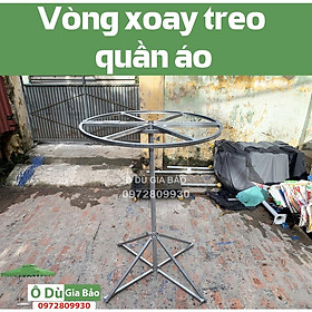 Mua KHUÔN TRÒN XẾP Ô DÙ TREO QUẦN ÁO