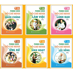 Sách -Combo 6 cuốn Phong Cách Hồ Chí Minh - ndbooks