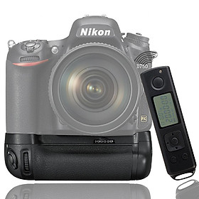 MK-DR750 Battery Grip Pack Replacement for Nikon D750 DSLR Camera