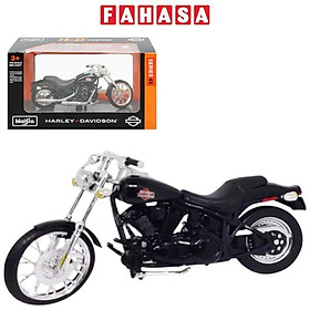 Đồ Chơi Mô Hình Xe Mô Tô Tỉ Lệ 1:18 H-D 2002 FXSTB Night Train - Maisto 24913/MT39360