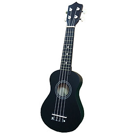 Đàn ukulele soprano đen dễ chơi dễ tập