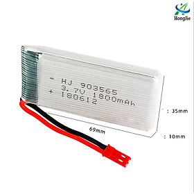 Mua Pin 3.7v 1800mah JST Pin sạc máy bay