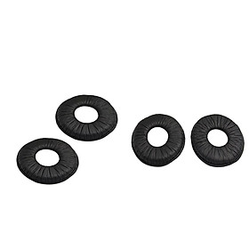 2Pairs Replacement Ear Pads Cushions For SONY MDR-ZX110 Headphone Black