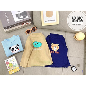 Combo 2 áo giữ nhiệt cho bé trai, chất thun tăm cao cấp