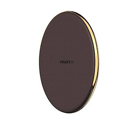 Mua Sạc dự phòng không dây PISEN Pro Wireless Charging Base (TS-C016W  Led   Smart chip   10W)  Gold _ hàng chính hãng