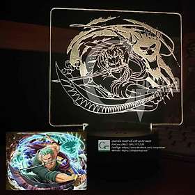 Mua Đèn Ngủ One Piece Roronoa Zoro Siêu Ngầu Type 02