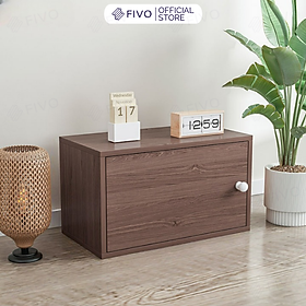 Mua Kệ Tổ Ong Đa Năng Chất Liệu MDF FIVO FB03 Có Cửa Để Đồ Tiện Lợi Dễ Dàng Lắp Ráp  Tấm Lưng Chắc Chắn Chống Bụi  Chống Rơi Rớt Đồ (60x30x36cm) - Hàng Chính Hãng