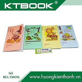 combo 10 cuốn sổ bìa thơm cao cấp thần tài mỏng (10 x 15 cm)