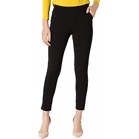 Quần Legging nâng mông Vicci tôn đường cong vòng 3, ôm gọn bụng, chất umi co giãn 4 chiều, không cắn chỉ màu ĐEN - Size