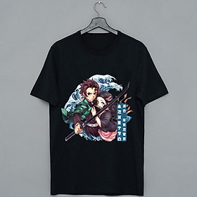 Áo thun Kimetsu no yaiba anime Demon Slayer thun cotton mẫu mới cực chất giá rẻ