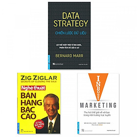 Combo 3 cuốn: Chiến Lược Dữ Liệu, Nghệ Thuật Bán Hàng Bậc Cao, Inbound Marketing
