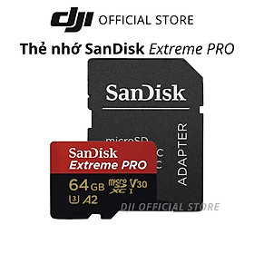 Thẻ Nhớ MicroSDXC San-Disk Extreme Pro V30 A2 64GB 200MB/s SDSQXCU-064G-GN6MA - Hàng Chính Hãng