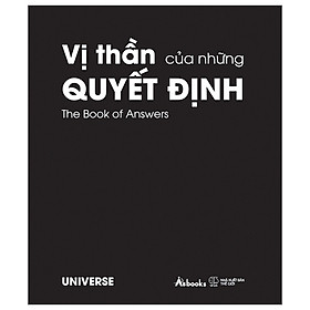 Sách AZ - Vị Thần Của Những Quyết Định - Bản Bìa Đen