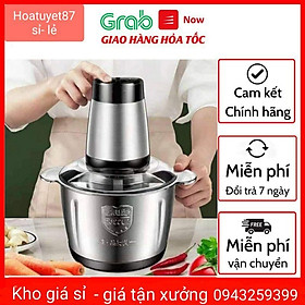 Máy xay thịt thực phẩm đa năng - Thiết bị xay trộn nghiền - Dung tích 2l