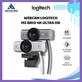 Mua Webcam Logitech MX Brio 4K Ultra HD - Hàng Chính Hãng