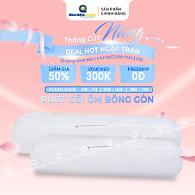 Gối Ôm Fiber Lucky - Gối Ôm Sinh Viên - Kích thước 100x35x20