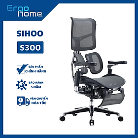 Ghế xoay văn phòng ergonomic Sihoo AU (Sihoo Doro S300) Công thái học BH 5 Năm, thiết kế hiện đại, êm ái - ERGOHOME