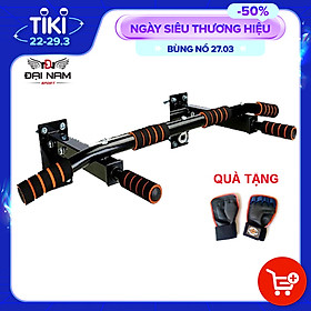 Xà Đơn Treo Tường,Gắn Tường ĐL-XĐ03 Cao Cấp + Kèm Vít Nở Và Găng Tay Tập Xà