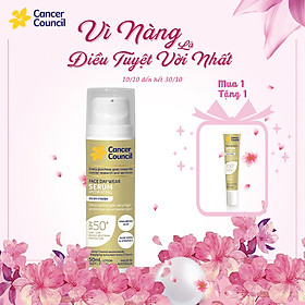 Serum chống nắng cấp ẩm chuyên sâu Cancer Council Face Day Wear Serum