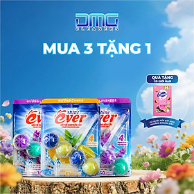 MUA 3 TẶNG 1: Combo 1 Vỉ Treo Hương Chanh + 2 Vỉ Treo Hương Lavender Tự Động Làm Sạch TẶNG 1 Túi Nước Rửa Chén Chanh Dây 200ml