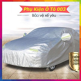 Bạt phủ ô tô 4 5 7 chỗ chống nắng nóng mưa 3 lớp cao cấp