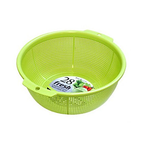 Mua Rổ nhựa 28 cm - Xanh - Nội địa Nhật Bản