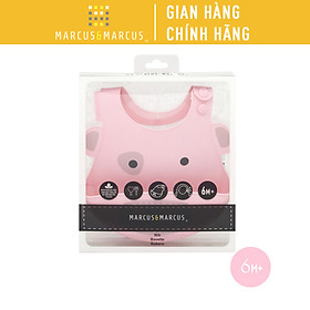 Yếm silicon ăn dặm cho bé Marcus & Marcus, từ 6 tháng