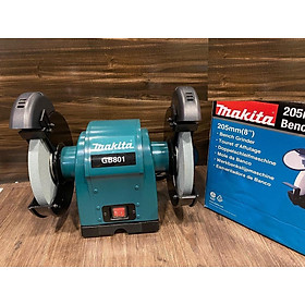 MÁY MÀI BÀN 2 ĐÁ 550W (205 X 19MM) MAKITA GB801 - HÀNG CHÍNH HÃNG