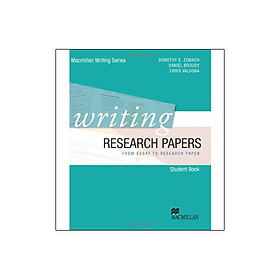 [Download Sách] Writing Research Papers