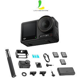 Hình ảnh Máy quay phim hành động DJI Osmo Action 4 (DJI OA4) - Camera hành trình quay 4k, công nghệ mới chống rung HorizonSteady - Hàng chính hãng