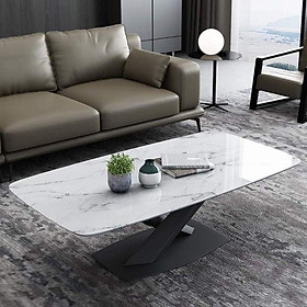 Mua Bàn Trà Bàn Sofa bàn cafe   mặt đá chân sắt sơn tĩnh điện cao cấp cho phòng khách