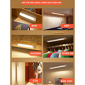 Mua  Có sẵn  Bộ đèn LED cảm ứng gắn tủ  tủ quần áo  tủ chén  tự động sáng  tiện dụng tích hợp pin sạc  nhiều mẫu