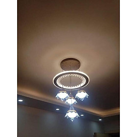 Mua Đèn thả trang trí pha lê THD584