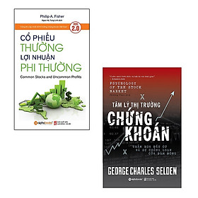 Hình ảnh Bộ 2 cuốn cầm nang về chứng khoán: Tâm Lý Thị Trường Chứng Khoán - Cổ Phiếu Thường Lợi Nhuận Phi Thường