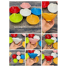 Mua Bát sứ loe sắc màu sứ Bát Tràng(ship từ 3sp)