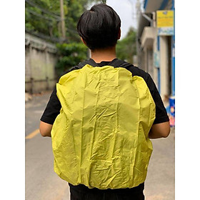  Áo mưa đồ bọc balo chống nước (màu ngẫu nhiên) ( Loại nhỏ 30l)