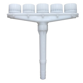 Vòi Phun 5 đầu tưới cây diện rộng Vật Liệu ABS Tiết Kiệm Sức Lao Động tưới Bãi Cỏ 206862