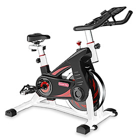 BG Xe đạp thể thao đa năng có giá đỡ ipad trong nhà mới SPINING BIKE S301 WHITE (hàng nhập khẩu)