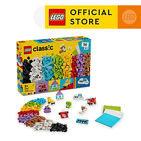 LEGO CLASSIC 11044 Đồ Chơi Hộp Xây Dựng Và Chơi Sáng Tạo (750 chi tiết)