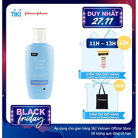 Nước hoa hồng không chứa cồn Neutrogena Alcohol Free Toner 150ml