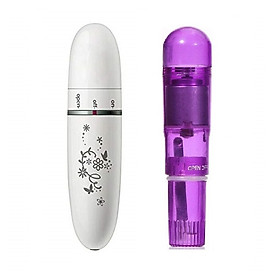Dụng cụ Massage Mát Mạnh Rung Mạnh Cầm Tay Mini (Giao Ngẫu Nhiên Màu Trắng Tươi Hoặc Hồng Đậm)