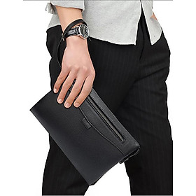 Clutch da bò thật cao cấp BAOHA LEATHER BHM8986 Ví da cầm tay cao cấp