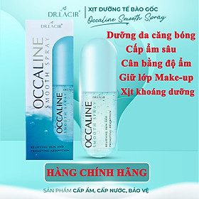 Xịt khoáng dưỡng ẩm occaline smooth spray dr lacir - xịt dưỡng tế bào gốc ẩm sâu mịn màng