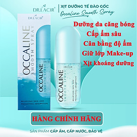 Xịt Khoáng Dưỡng Ẩm Occaline Smooth Spray Dr Lacir - Xịt Dưỡng Tế Bào Gốc Ẩm Sâu Mịn Màng (130ml Chính Hãng Dr. Lacir)